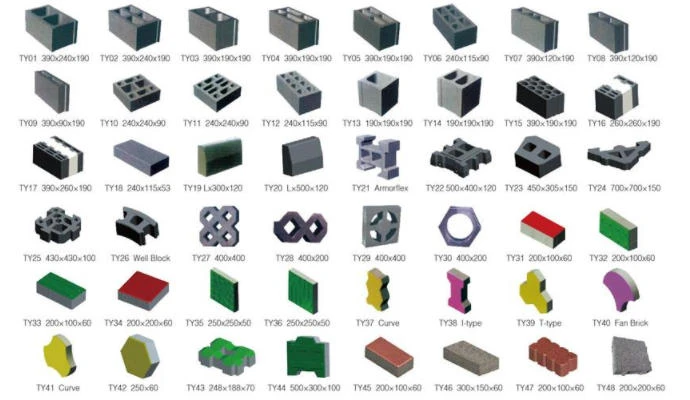 Concrete Blocks Moulds high quality